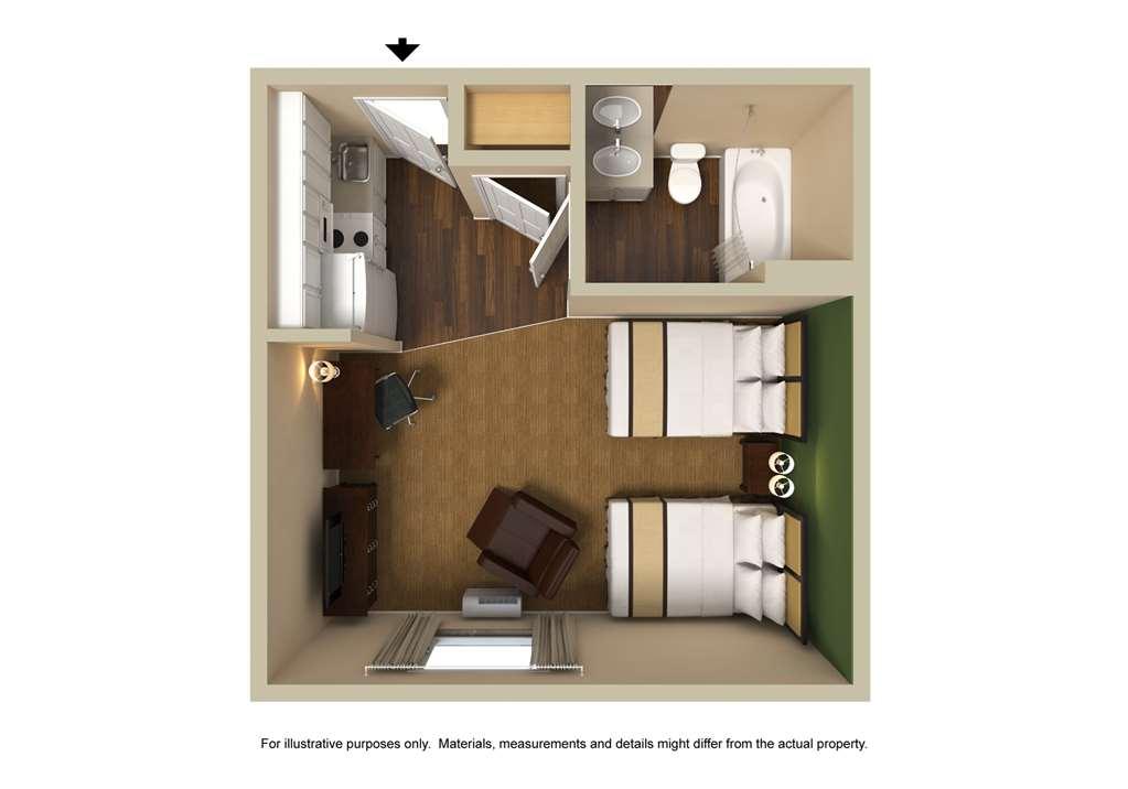 Extended Stay America Suites - Chesapeake - Greenbrier Circle Pokoj fotografie